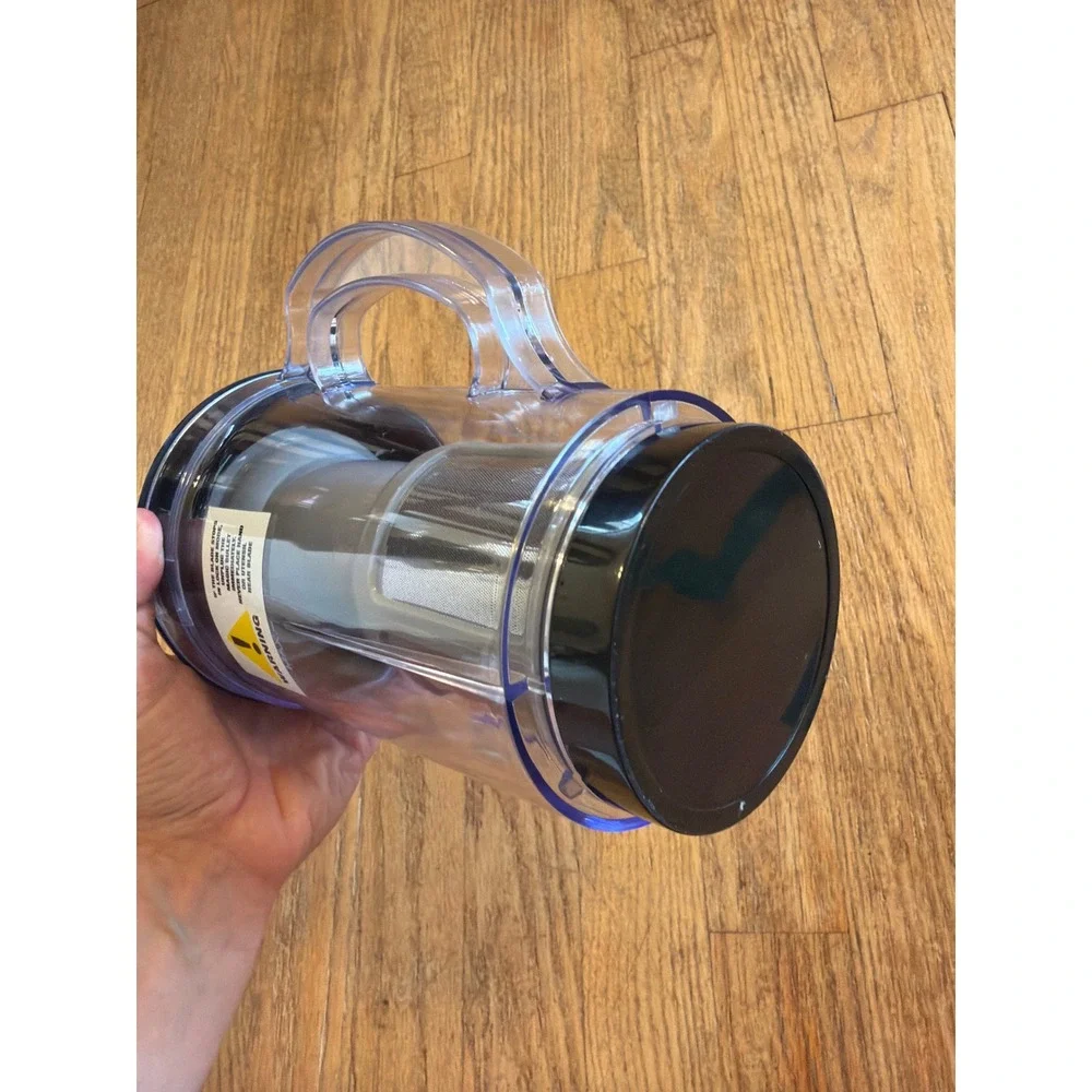 Magic Bullet Juicer Attachment Pitcher Filter Plunger Replacement Parts Black